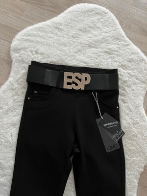 spodnie Esparanto z paskiem Esp - rozmiary 26, 44 oraz 48