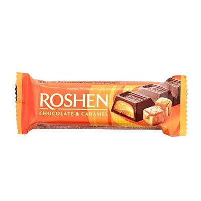 Batonik czekoladowy karmelowy "Roshen" 30g