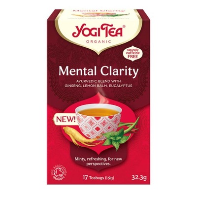 Herbata Jasność Umysłu BIO 32,3 g - Yogi Tea