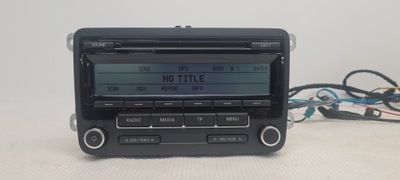 VW RCD310 Jetta Touran Radio DAB Cd Mp3 Aux 1K0035186AB z kodem