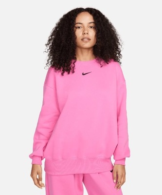 Nike Różowa Damska Bluza Długa XL