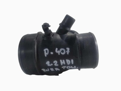 Труба повітря peugeot 407 2.2 hdi 9654971880 фото №1