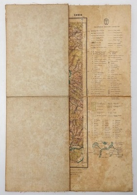 Mapa Sanoka 1937