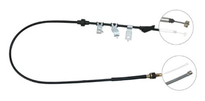 Трос тормоза ручного honda concerto 1,4 1,5 фото №1