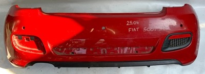 Бампер задняя fiat 500 s sport 13-16 фото №1