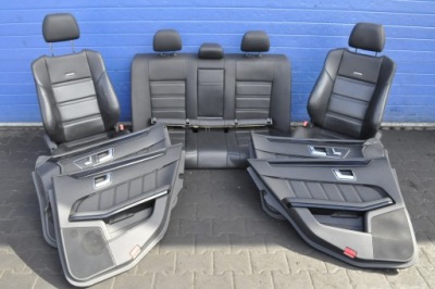 Mercedes w212 сиденья заднее сиденье обшивки кожа amg uk фото №1