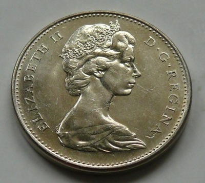 Kanada - 5 cents - 1965 - ELŻBIETA II