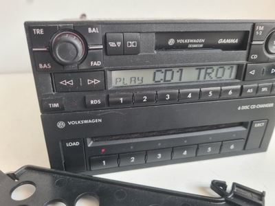Radio VW gamma Sony cd Golf 4 IV Passat B5 Bora POLO T5 LUPO T4 sharan +KOD