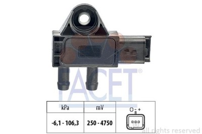 EPS SENSOR PRESIÓN GASES DE ESCAPE CITROEN C3 1,6HDI 09-  