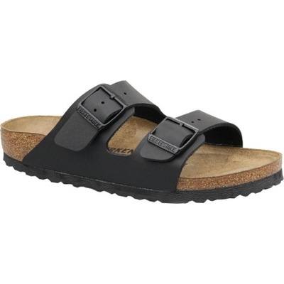 Czarne Skóra ekologiczna Buty Birkenstock r.39