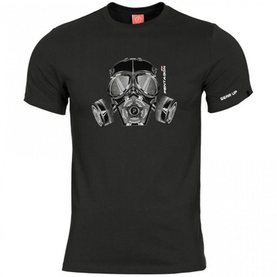 Koszulka T-shirt Pentagon "Gas-Mask" - Black XS