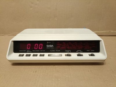 SABA ULTRA CLOCK Z ( sprawne radyjko )