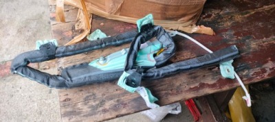 Шторка безопасности подушка левая panda iii od 2011r. демонтаж фото №1