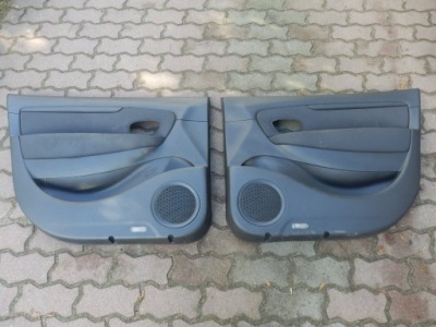 Renault scenic iii обшивка обивка дверь перед фото №1