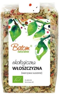 Ekologiczne WARZYWA SUSZONE WŁOSZCZYZNA do zupy