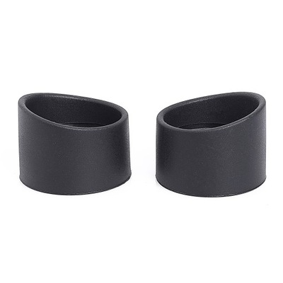 GUMOWE MUSZLE OCZNE 34mm NA OKULAR MIKROSKOPU STEREOSKOPOWEGO WYPROFILOWANE