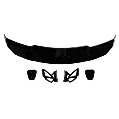 SPOILER TYLNY UNIWERSALNY CZARNY POŁYSK