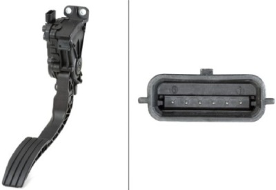 Педаль газа renault twingo 1,2-1,6 07- фото №1