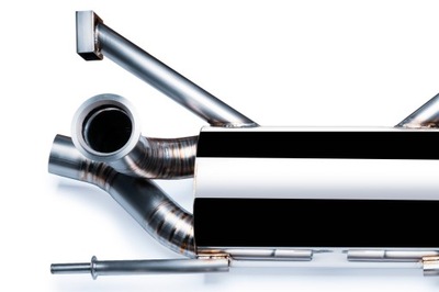 Титановий система випускний audi r8 5.2 v10 09-13 фото №1