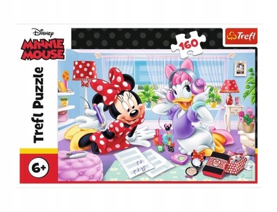 PUZZLE DLA 6 LATKA MYSZKA MINNIE UKŁADANKA PUZZLE