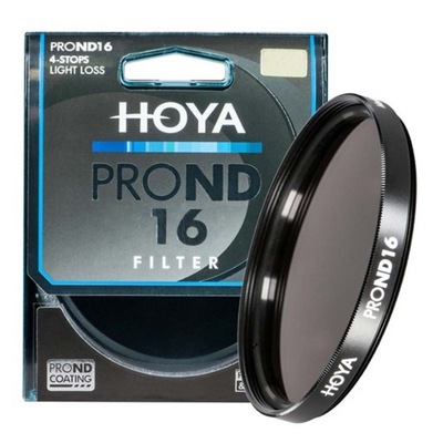 Filtr neutralny szary Hoya NDx16 / ND16 PROND 67mm