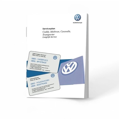 VW Volkswagen Niemiecka Książka Serwisowa 4 modele