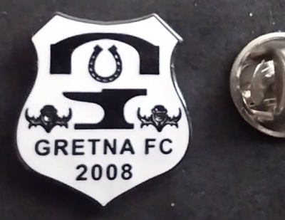 odznaka GRETNA FC (SXKOCJA) pin