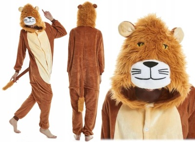 LEW PIŻAMA KOMBINEZON KIGU ONESIE L