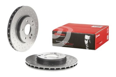 BREMBO XTRA DISCOS PARTE DELANTERA MERCEDES CLK W208 W209  