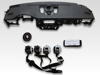 Porsche macan lift 95b панель приладів подушки безпеки подушка безпеки ремені фото №1