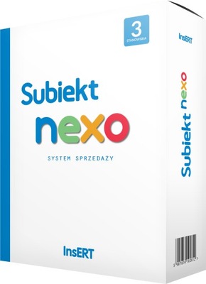 Subiekt nexo - Licencja na 3 stanowiska