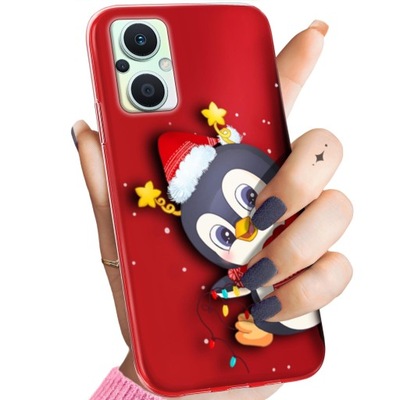ETUI DO RENO 7Z 5G/7 LITE 5G /8 LITE 5G WZORY ŚWIĘTA CHRISTMAS MIKOŁAJ CASE
