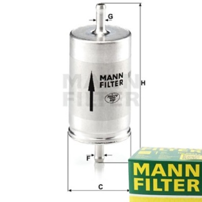 Фільтр пального mann-filter do skoda favorit 1.3 135 фото №1