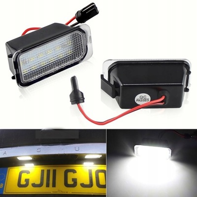 ILUMINACIÓN TABLAS REJESTRACYJNEJ DIOPARA LUMINOSO LED PARA JAGUARA XF X250 XJ X351  