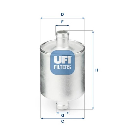 FILTRAS DEGALŲ UFI 31.836.00 