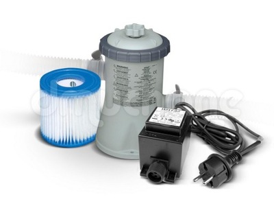 Pompa filtrująca do basenów + transformator 12V 1250 l/h INTEX 28602GS INTE