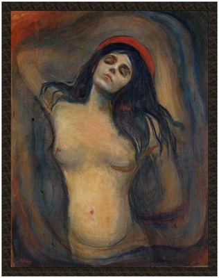 Naszywka Madonna Edvard Munch
