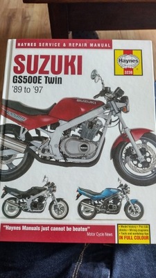 MANUAL REPARACIÓN SUZUKI GS 500 E TWIN , 89 TO 97 HAYNES J. VERSIÓN INGLESA  