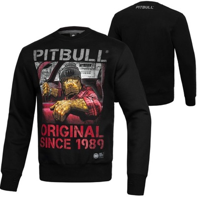 PIT BULL bluza DRIVE klasyk black od ARI roz XXL