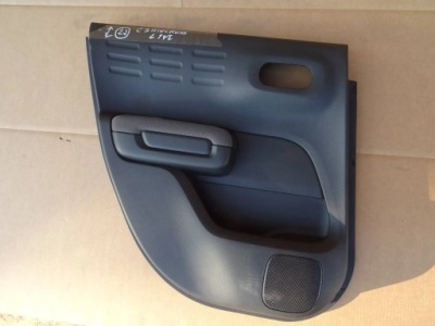 Citroen c3 aircross обивка левая обшивка левый задняя фото №1