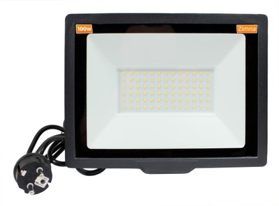 Halogen LED z Kablem 100W EKONOMICZNY BARWA ZIMNA