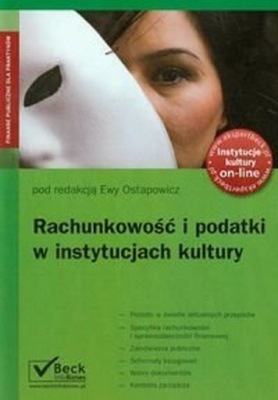 Rachunkowość i podatki w instytucjach kultury