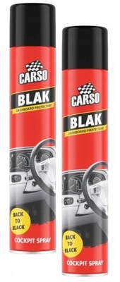 K2 CARSO BLAK PLAK SPRAY DO KOKPITU NEW CAR 750ML