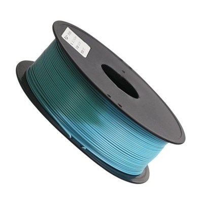 Pla Filament drukarki 3D od zielonego do niebieski