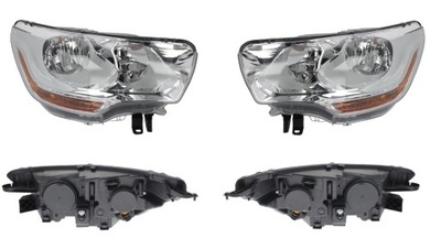 Фара лампа citroen ds4 11- l+p tyc фото №1