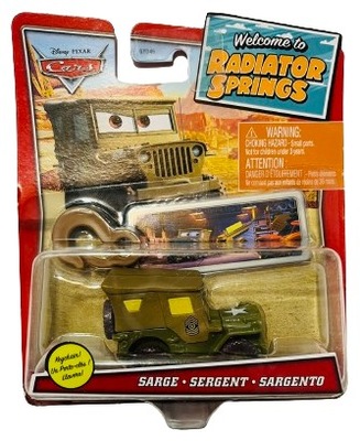 Samochód Cars Auta Sarge Mattel GYD45