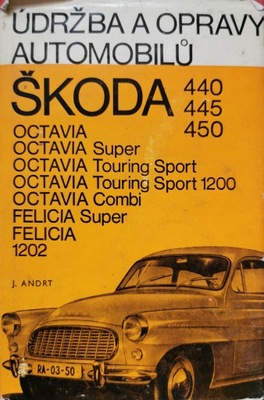 Udrzba a opravy automobilu Skoda Octavia Felicia