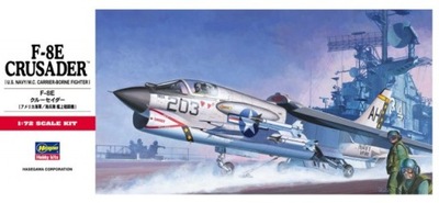 F-8E Crusader 1:72 HASEGAWA C09