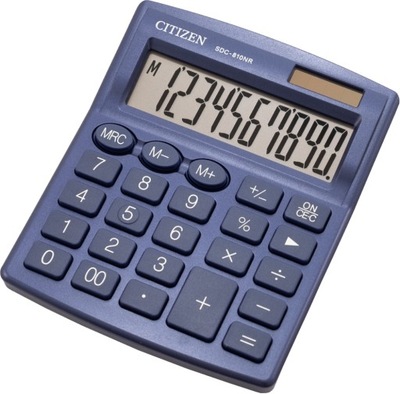 Kalkulator Biurowy Citizen SDC-810NR-NV 10-cyfrowy Granatowy