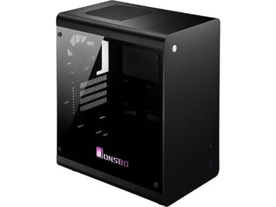Jonsbo RM3 Micro-ATX Gehäuse, Tempered Glass - schwarz